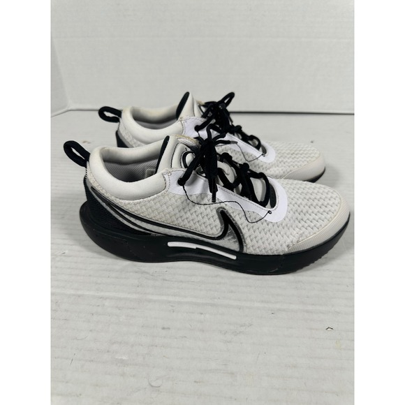 Nike Shoes - Nike Court Vapor Lite 2 Womens White Black Tennis Shoes DV3285-100 Size 8